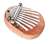 HIAKDOFT 8-Note Mini Thumb Piano Wooden Kalimba Instrument for Boys and Girls Beginners Unique Design Hands-On Music Training