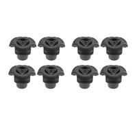 HIAKDOFT 8Pcs 19Mm Anti-Slip Rubber Hiking Pole Tips Walking Stick Accessories Crutch Foot Covers for Trekking Stability and Outdoor Use