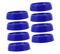 HIAKDOFT 8pcs Pigeon Hatching Nest Bowls with Antislip Base Stable Plastic Breeding Bowls for Racing Pigeons Encourages Natural Breeding and Healthy Reproduction Suitable for Dove and Quail