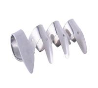 HIAKDOFT 8pcs Stainless Steel Guitar Picks with Thumb and Index Finger Picks for Electric Acoustic Bass Banjo Ukulele Ergonomic Metal Fingerpicks for Comfortable Playing and Finger