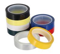 HIAKDOFT 8pcs Wide Colorful Crafting Tape Weather-resistant Self-adhesive Labeling Tape for Arts and Crafts Scrapbooking and Classroom Organization Long Rolls