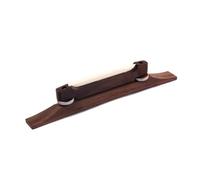 HIAKDOFT Acoustic Guitar Bridge Rosewood Bone Saddle Jazz Guitar Bridge Replacement Part for String Instruments