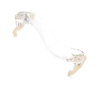 HIAKDOFT Acrylic Violin Shoulder Pad Lightweight Comfortable Support Rest for Performance Home Classroom Stage White