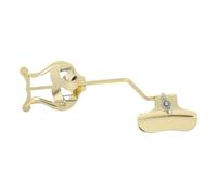 HIAKDOFT Adjustable Trumpet Marching Lyre Clip for Sheet Music Lightweight Portable Music Stand Holder with Ergonomic Design Compatibility for Brass Wind Instruments High Visibility for