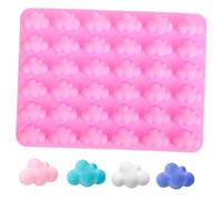 HIAKDOFT Adorable Cloud Shaped Silicone Mold Flexible Tear Resistant Candy and Chocolate Mold for Fondant Baking at Home and Bakery for Creative DIY Sweets