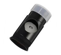 HIAKDOFT Aluminium Alloy Collimating Eyepiece 1.25 Inch Telescope Accessory for Newtonian Reflector Astronomy Adults Short Version Optical Metal Cheshire Eyepiece