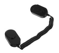 HIAKDOFT Anti-loss Remote Control Leash with Elastic Security Cable Magnetic Phone Tether for Tv Multiple Devices Remote Holder for Home and Office Organization