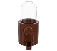 HIAKDOFT Automatic Bird Water Feeder and 250ML Water Dispenser for Cage No-Leak Parrot and Small Bird Waterer for Budgies, Parakeets, Lovebirds at Home and Aviary