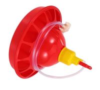 HIAKDOFT Automatic Chick Water Feeder Kit Poultry Water Container Easy Access for Young Chickens Sturdy Plastic Chick Waterer for Farm Use