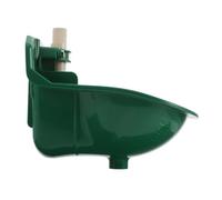 HIAKDOFT Automatic Goat Drinking Bowl with Float Valve Plastic Livestock Water Trough for Sheep Pig Calf Dog Horse Precise Water Dispensing Outdoor-ready Antidrop Design for Efficient Farm