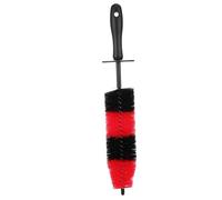 HIAKDOFT Bendable Car Wheel Cleaning Brush with Flexible Head Ergonomic Handle Tire Detail Brush for Deep Rim and Hub Cleaning Car Wash Kit Accessory for Vehicles