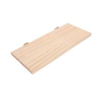 HIAKDOFT Bird Perch Platform Flat Stand for Parrots and Pets Natural Wood Paw Grinding for Parakeet Cockatiel Conure Budgie Finch Cage Accessory Expands Living Space and Reduces Anxiety