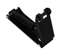 HIAKDOFT Black Piano Lid Soft Closing Device Metal Slow Fall Buffer Prevents Hand Pinching Easy Installation Music Instrument Accessory for Piano Lid Protection