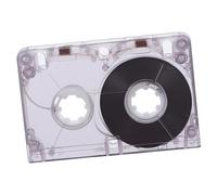 HIAKDOFT Blank Cassette Tape Clear Audio Recorder Tape for DIY Messages Speech Music Recording Retro Style Compatible with Interview Recorders