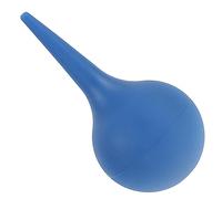 HIAKDOFT Blue Rubber Air Blower Pump Ear Bulb Squeeze Dust Cleaner for Ear Washing Lens Watch Cleaning High Elasticity Suction Tool for Fluid Introduction and Withdrawal