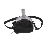 HIAKDOFT Breathable Oxford Cloth Small Pet Carrier Bag with Adjustable Shoulder Strap Portable Guinea Pig Hamster Hedgehog Travel Tote for Safe Animal Outings