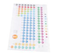 HIAKDOFT Bright Chemistry Periodic Table Poster for Classroom Teaching Educational Science Wall Decor Easy to Read Element Chart with Symbols States Weights for Students and Teachers