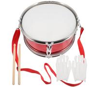 HIAKDOFT Bright Spark Snare Drum 11-inch Toddler Percussion Toy with Drumsticks and Strap, Kids Marching Band Instrument for Early Music Education and Preschool Rhythm Practice
