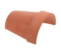 HIAKDOFT Brown Synthetic Material Tortoise Platform and Reptile Hide Cave with Multi-functional Design Suitable for Frogs and Tortoises as Basking Platform Or Hiding Place