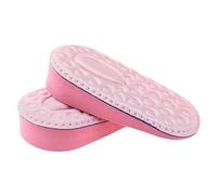 HIAKDOFT Canvas Shoe Heel Lift Pads for Women Height Increase Insole with Shock Absorption and Strong Adhesion Comfortable Sports Sneaker Heel Cushion for Long Walks and Relief