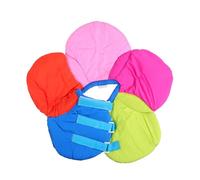 HIAKDOFT Cat Recovery Collar Adjustable Rainbow Flower Shape Soft Collar l Size Protective Neck Cone after Surgery for Wound Healing and Scratch Prevention