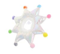 HIAKDOFT Cat Recovery Collar Anti-bite Protective Soft Elizabethan Collar White l for Post-surgery Healing and Licking Prevention in Cats