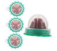 HIAKDOFT Catnip Lollipop Kitten Treats 4pcs Pack with Vitamin Pudding Interactive Cat Mint Snacks for Indoor Cats Molar Chew Bite Calming