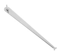 HIAKDOFT Ceramic Measuring Tools Pottery Measuring Gauge Outside Caliper Curved Calipers Measurement Tool Pottery Silver