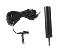 HIAKDOFT Condenser Lavalier Microphone with Wire for Performance Noise Reducing Clip Mic for Musical Instruments Stable Signal Lightweight and Durable Design