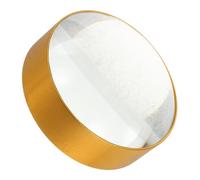 HIAKDOFT Crystal Dome Magnifier Paperweight Optical Glass Sphere for Reading Books Newspapers Calligraphy Office Desk Decor Stable and Stylish Desktop Accessory