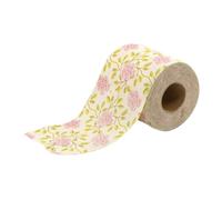 HIAKDOFT Delicate Patterned Toilet Paper Roll Pulp Tissue for Home Decoration Classroom and Dining Table Use Lightweight Comfortable for Various Occasions
