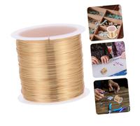 HIAKDOFT DIY Copper Sculpting Wire for Jewelry Wrap Strings Beading Craft Making Wire for Handmade Bracelets Necklace Floral Arranging