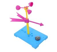 HIAKDOFT DIY Wind Vane Science Experiment Kit for Students Educational Weather Vane Model with Plastic Parts Stem Building Enhancing Creativity and Problem Solving Skills Random Color