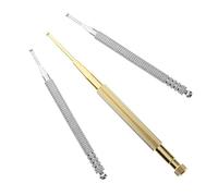 HIAKDOFT Ear Acupuncture Detector Stainless Steel Ear Probe Tools for Face Sculpting Device Auricular Point Massage Tool Acupuncture for Daily Use