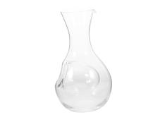 HIAKDOFT Elegant Japanese Glass Sake Decanter with Ice Cavity Pocket Lightweight Crystal Wine Carafe for Precise Pouring Versatile Cold Beverage Serving Bottle for Events and Restaurants