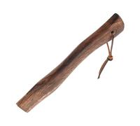 HIAKDOFT Ergonomic Wooden Handle Replacement for Mini Durable Short Wood Grip Easy to Install and Maintain Compatible with Various Heads Safe No Burrs Design