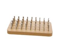 HIAKDOFT Finger Rehabilitation Tool Wooden Pegboard for Dexterity Training for Hand Rehabilitation Improves Fine Motor Skills Cognitive Skills Development Therapy Settings