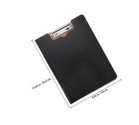 HIAKDOFT Foldable PU Leather Clipboard with Document Pocket Lightweight Nursing Clipboards for Doctors Nurses Office School Conference Use