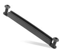 HIAKDOFT Folk Guitar Bridge Adjusting Tool Black Metal Saddle Height Modifier Accessory for Acoustic Guitar Players Practical and Portable Instrumentalist Equipment