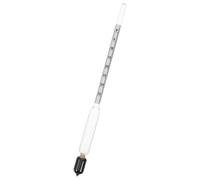 HIAKDOFT Glass Hydrometer, Specific Gravity Hydrometer, Mud and Petroleum Measuring Device, Home Brew Equipment for Beer and Wine Making