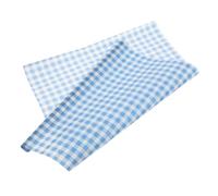 HIAKDOFT Greaseproof Food Wrap Paper Roll Non-Stick Oil-Resistant Packaging Paper for Sandwiches Burgers Fried Chicken Baking and Snack Basket Liners Safe Food Grade Kitchen Wraps Blue