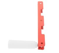 HIAKDOFT Greenhouse Film Winding Machine Handle 8.8-Inch Manual Crank Winch Handle Replacement Part for Agricultural and Horticultural Film Roll-Up Equipment with Red Plastic Grip