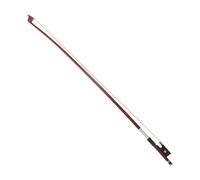 HIAKDOFT Half Size Violin Bow for Beginners and Advanced Students, Ebony Frog with Parisian Eyes, Sandalwood Stick, Straight Practice Bow with Smooth Screw, Suitable for Student