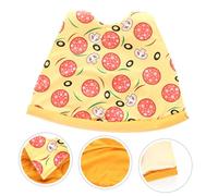 HIAKDOFT Halloween Pet Costume Pizza Dog Cloak Small Size Creative Pet Garment for Christmas and Halloween Outfits