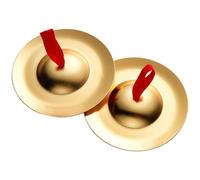 HIAKDOFT Hand Cymbals Copper Musical Instruments Clear Sound Rhythm for Early Music Education and Belly Dance Practice