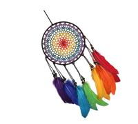HIAKDOFT Hanging Decorations Dreamcatcher Wall Decor and Iron Material Boho Style