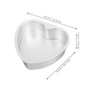 HIAKDOFT Heart Shape Cake Pan Non-Stick Metal Baking Mold for Home and Professional Use Easy Demoulding Suitable for Personal Desserts and Wide Baking Applications