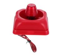HIAKDOFT High Brightness and Light Alarm Loud Siren Fire Warning Strobe Horn for Industrial Car School Safety Monitoring with Wide Voltage Range Design