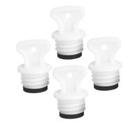 HIAKDOFT Hot Water Bottle Leakproof Stopper Cap 4pcs Set 21mm Inner Diameter Rubber Seal Plugs Replacement Accessories for Warm Water Bag Safety Use in Cold Therapy