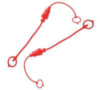 HIAKDOFT Hydraulic Coupler Dust Caps 2 Sets Npt Threaded 1/4 Inch Plugs for Heavy-Duty Hydraulic Systems